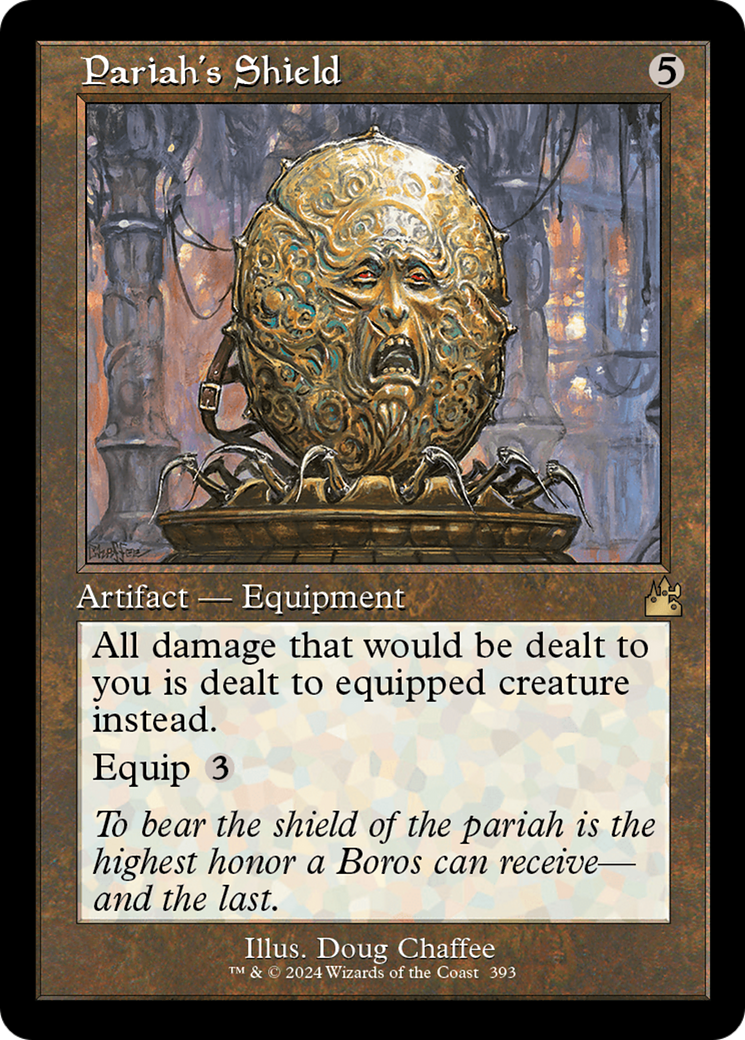 Pariah's Shield (Retro Frame) [Ravnica Remastered] | Golgari Games