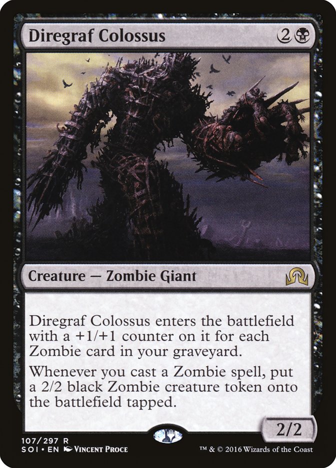 Diregraf Colossus [Shadows over Innistrad] | Golgari Games