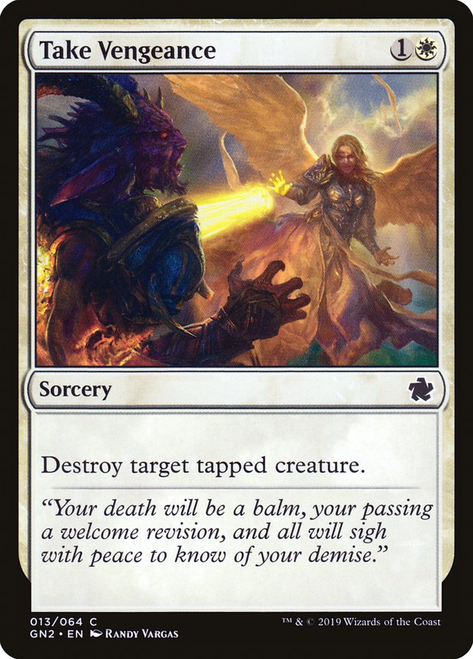 Take Vengeance [Game Night 2019] | Local Legends