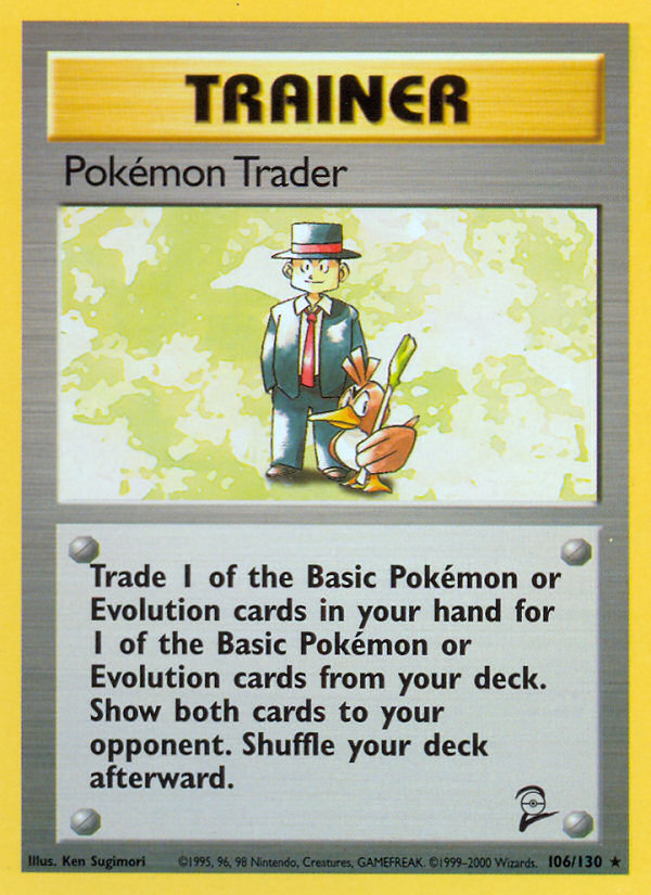 Pokemon Trader (106/130) [Base Set 2] | Golgari Games