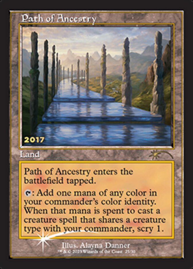 Path of Ancestry [30th Anniversary Promos] | Golgari Games