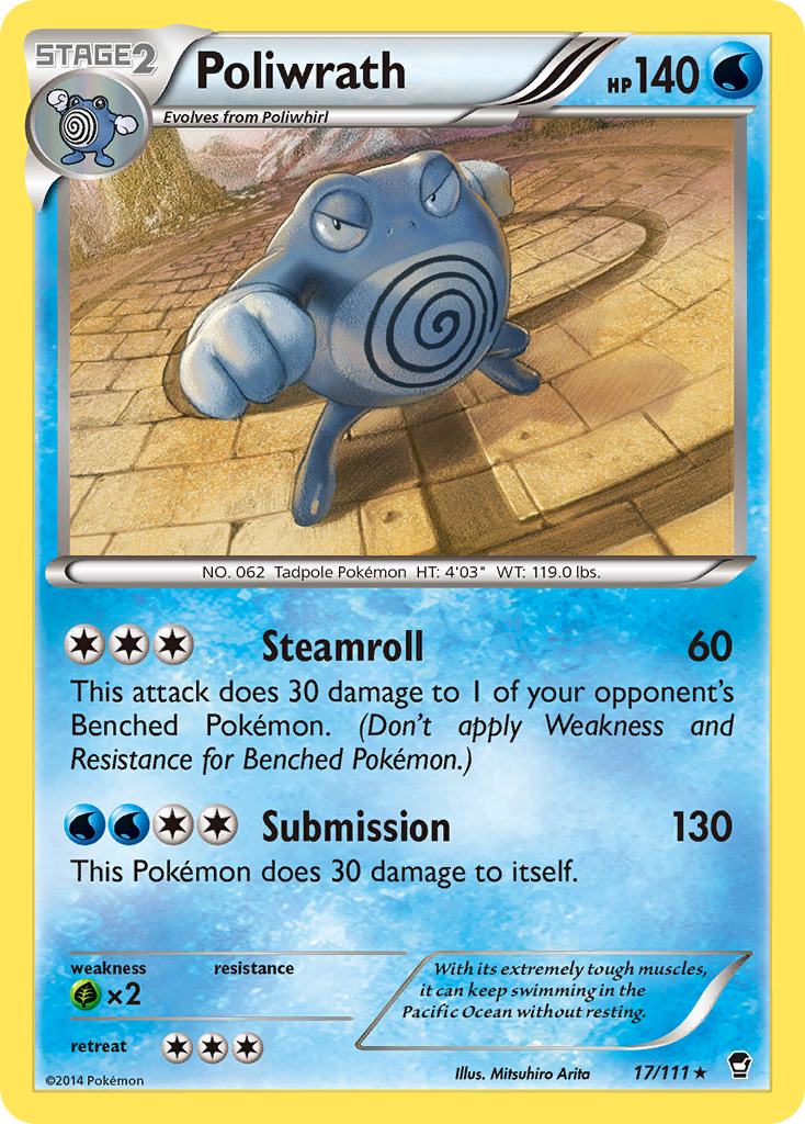 Poliwrath (17/111) [XY: Furious Fists] | Golgari Games