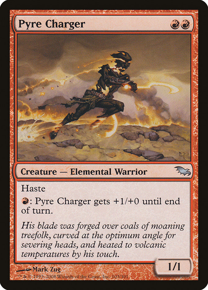 Pyre Charger [Shadowmoor] | Golgari Games