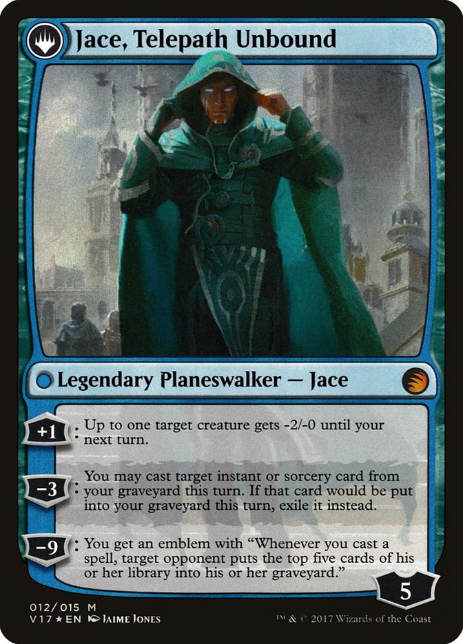 Jace, Vryn's Prodigy // Jace, Telepath Unbound [From the Vault: Transform] | Golgari Games