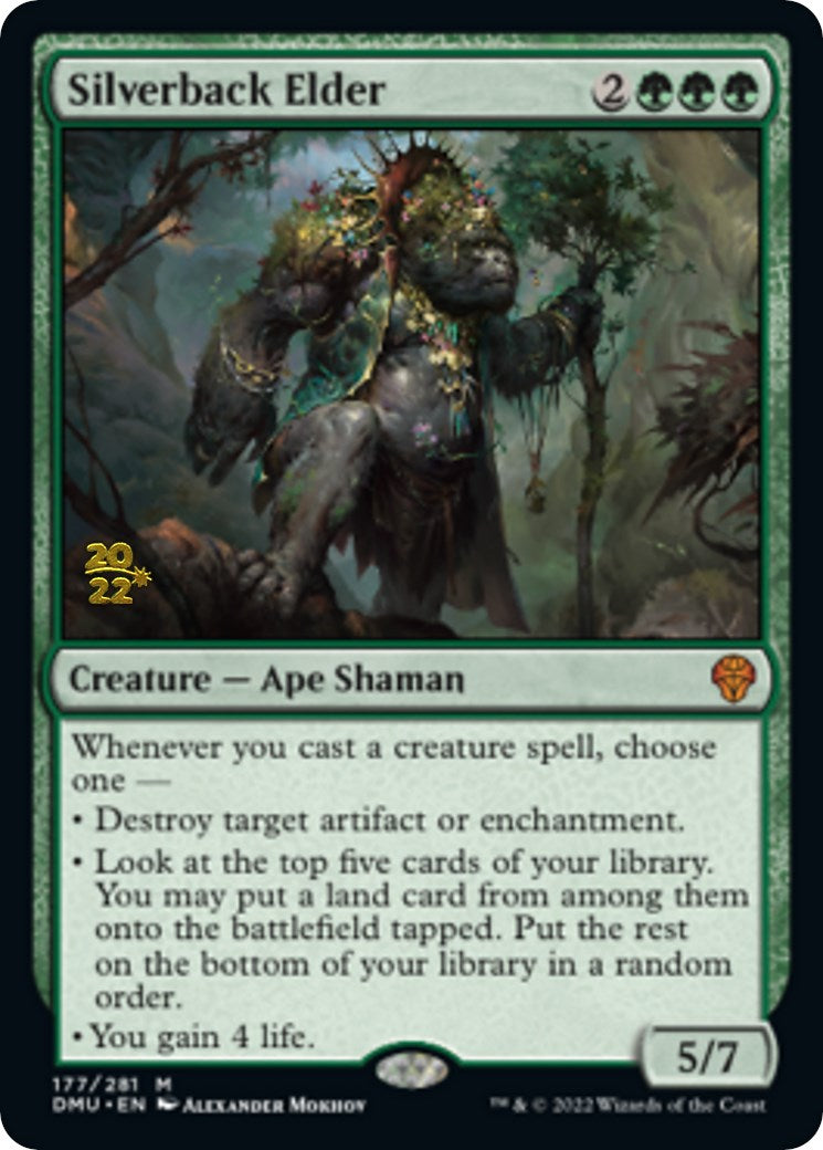 Silverback Elder [Dominaria United Prerelease Promos] | Golgari Games