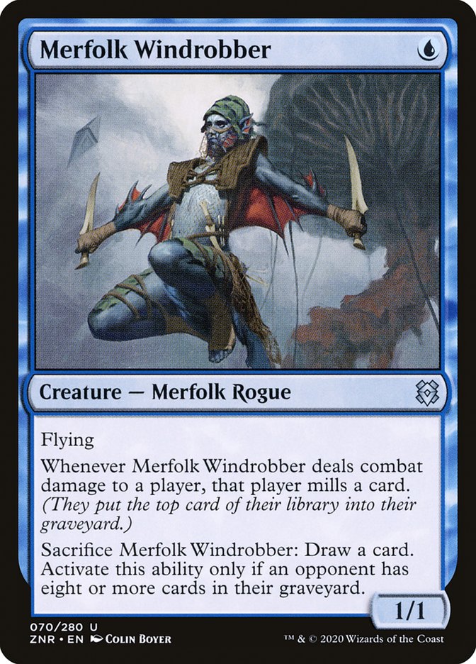 Merfolk Windrobber [Zendikar Rising] | Golgari Games