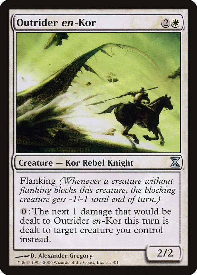 Outrider en-Kor [Time Spiral] | Golgari Games