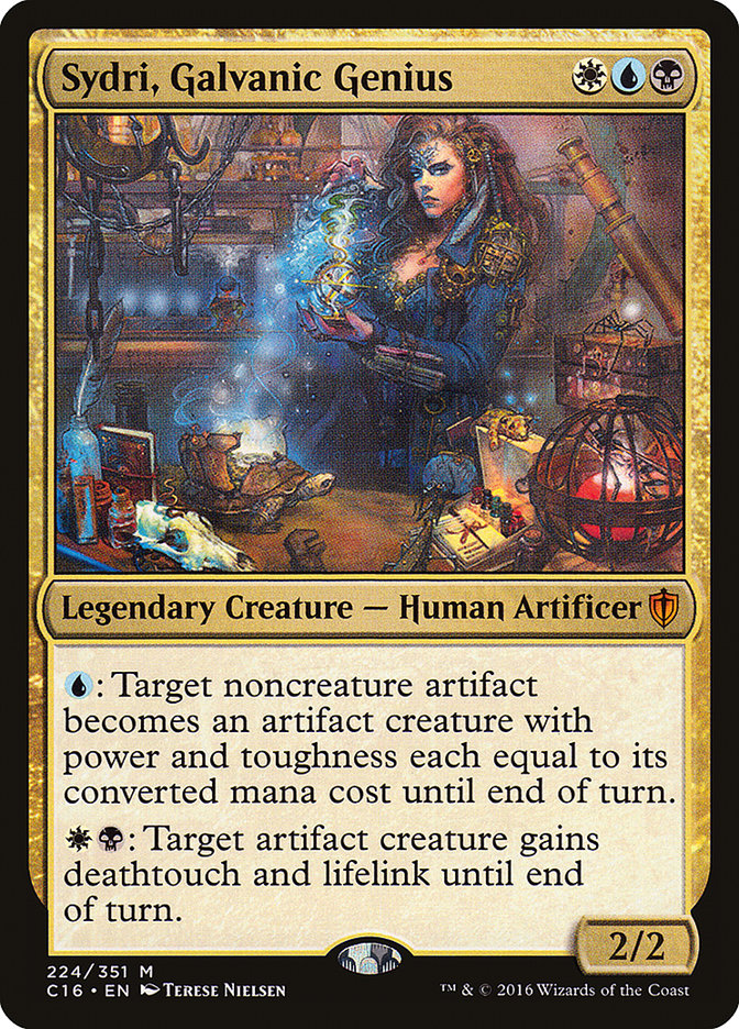 Sydri, Galvanic Genius [Commander 2016] | Local Legends