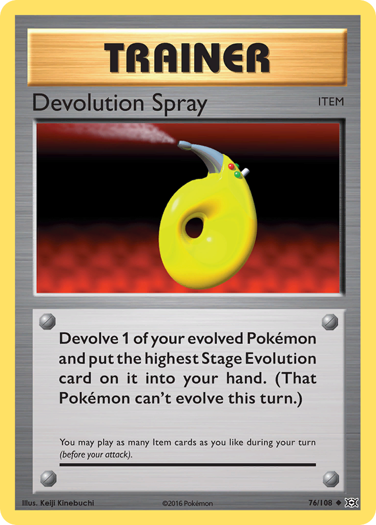 Devolution Spray (76/108) [XY: Evolutions] | Golgari Games