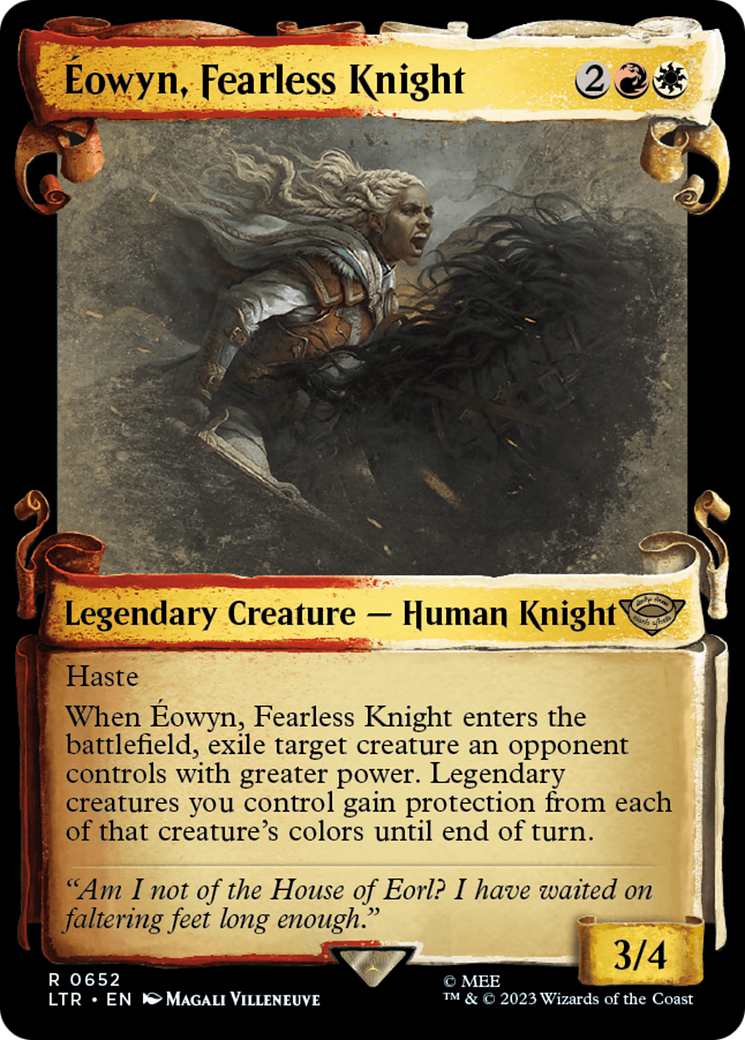 Eowyn, Fearless Knight [The Lord of the Rings: Tales of Middle-Earth Showcase Scrolls] | Local Legends