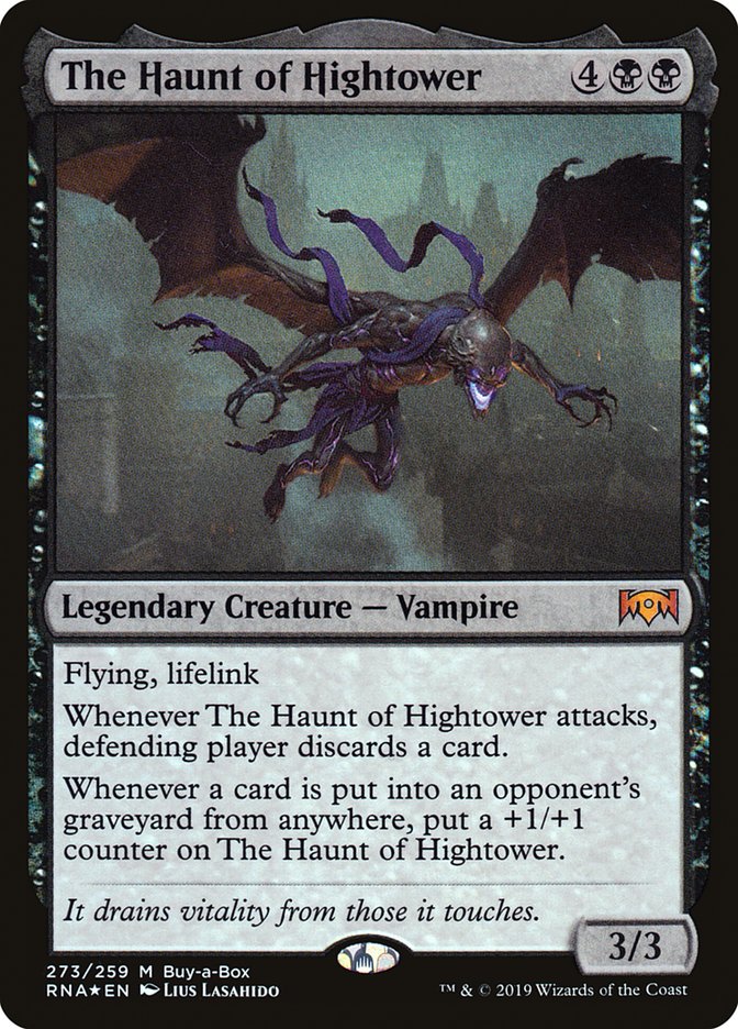 The Haunt of Hightower (Buy-A-Box) [Ravnica Allegiance] | Golgari Games