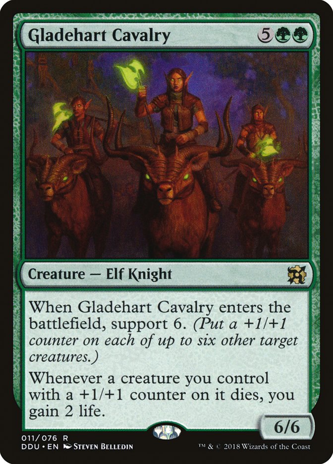 Gladehart Cavalry [Duel Decks: Elves vs. Inventors] | Local Legends