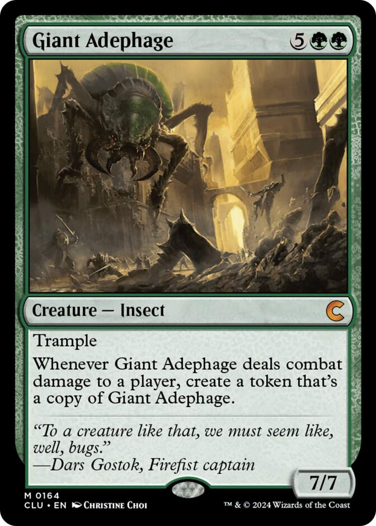 Giant Adephage [Ravnica: Clue Edition] | Local Legends