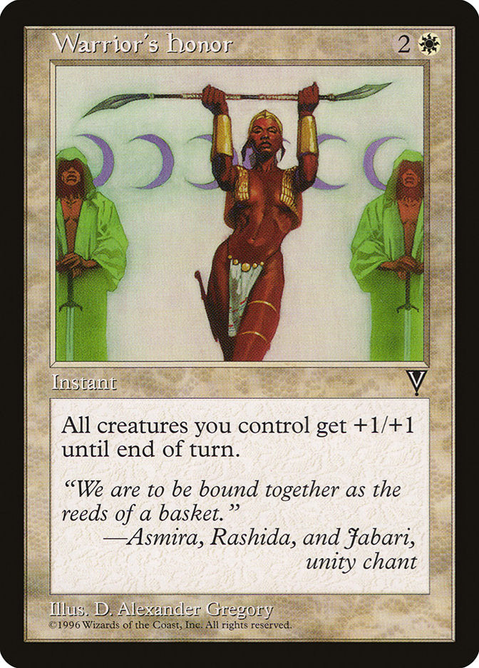 Warrior's Honor [Visions] | Local Legends