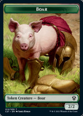 Hydra // Boar Token [Commander 2021 Tokens] | Golgari Games