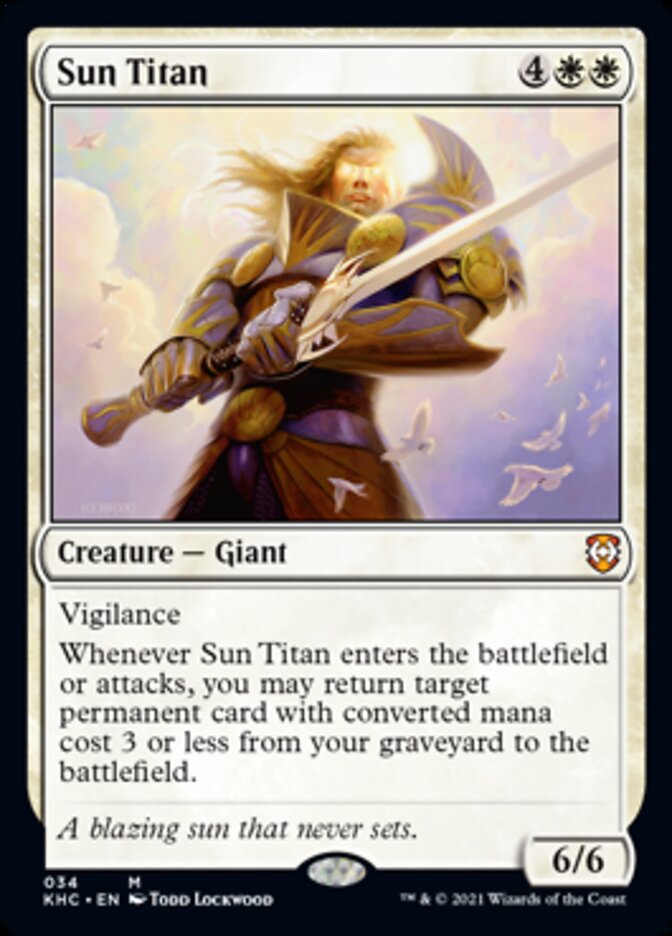 Sun Titan [Kaldheim Commander] | Local Legends