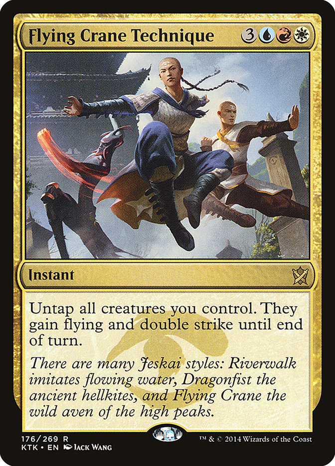 Flying Crane Technique [Khans of Tarkir] | Local Legends