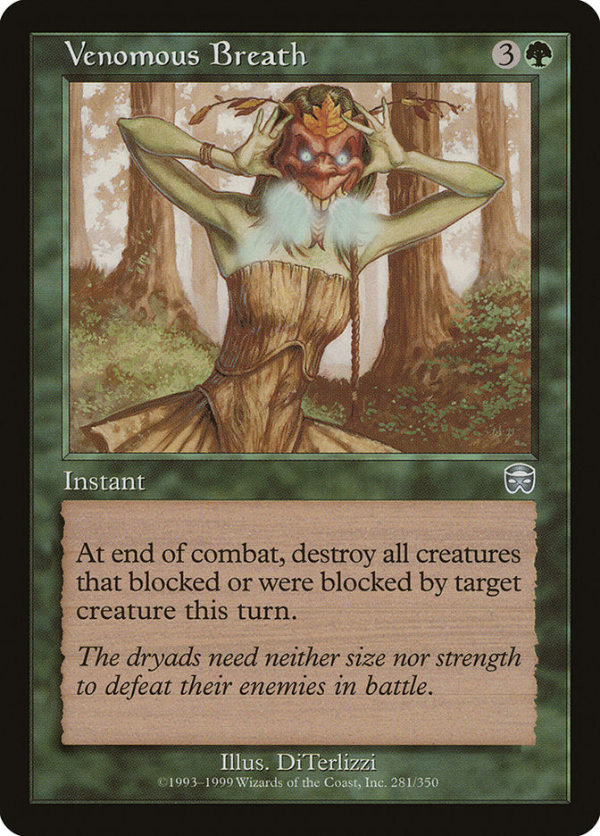 Venomous Breath [Mercadian Masques] | Local Legends