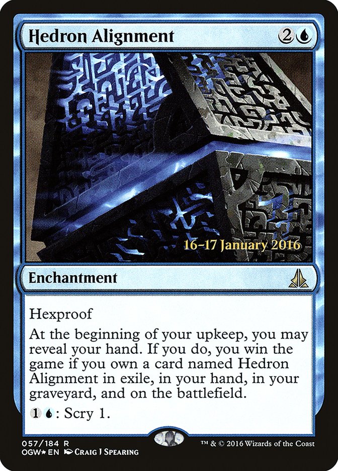 Hedron Alignment [Oath of the Gatewatch Prerelease Promos] | Local Legends