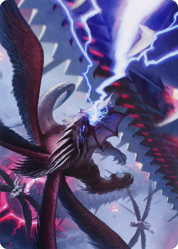 Defiant Thundermaw Art Card [March of the Machine Art Series] | Golgari Games