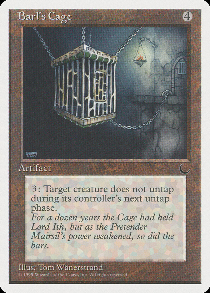 Barl's Cage [Chronicles] | Local Legends
