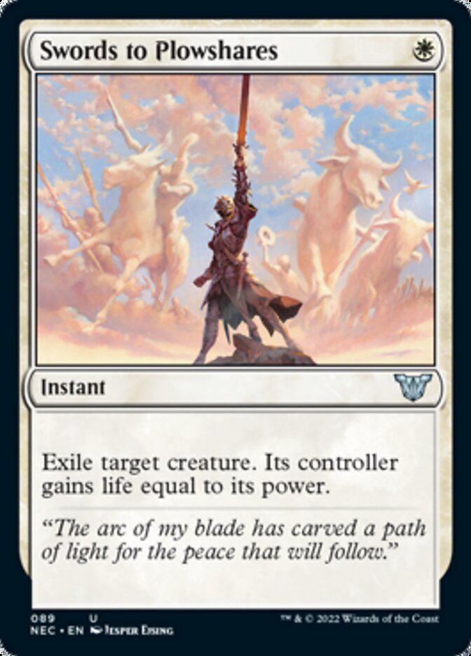 Swords to Plowshares [Kamigawa: Neon Dynasty Commander] | Local Legends