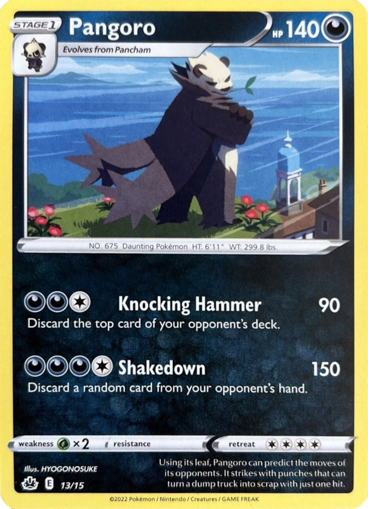 Pangoro (13/15) [McDonald's Promos: Match Battle] | Golgari Games