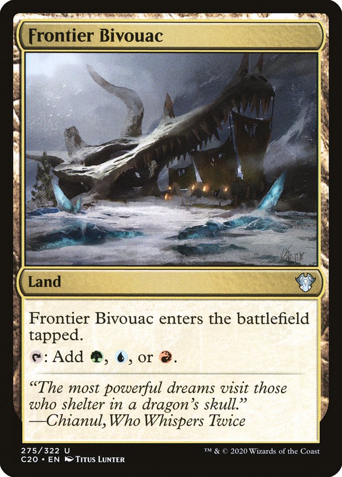 Frontier Bivouac [Commander 2020] | Local Legends
