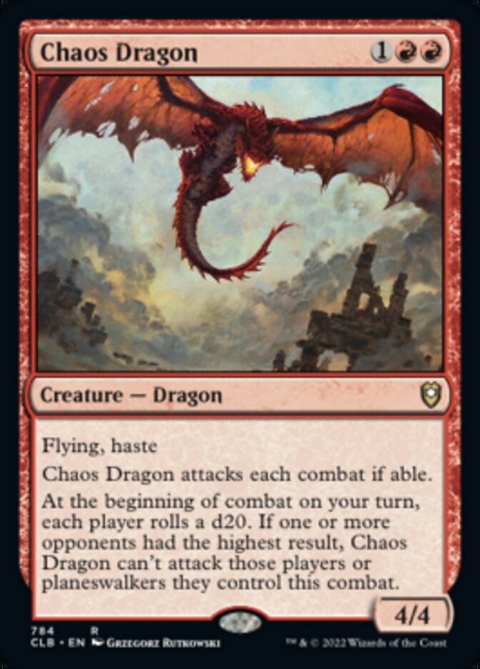 Chaos Dragon [Commander Legends: Battle for Baldur's Gate] | Local Legends