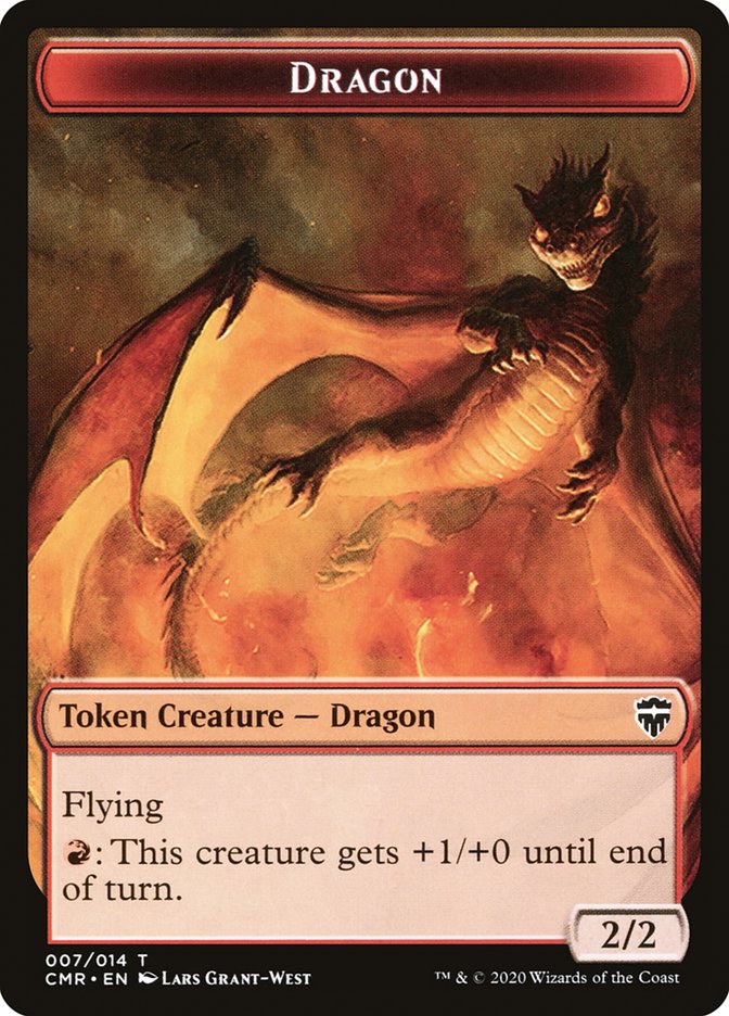 Dragon Token [Commander Legends Tokens] | Local Legends