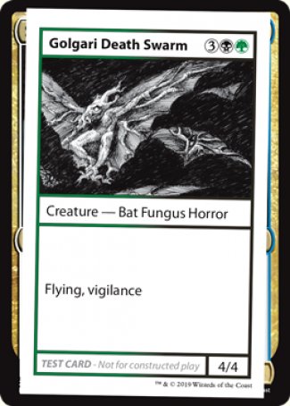 Golgari Death Swarm (2021 Edition) [Mystery Booster Playtest Cards] | Golgari Games