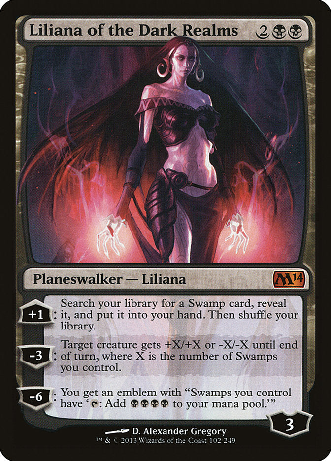 Liliana of the Dark Realms [Magic 2014] | Local Legends
