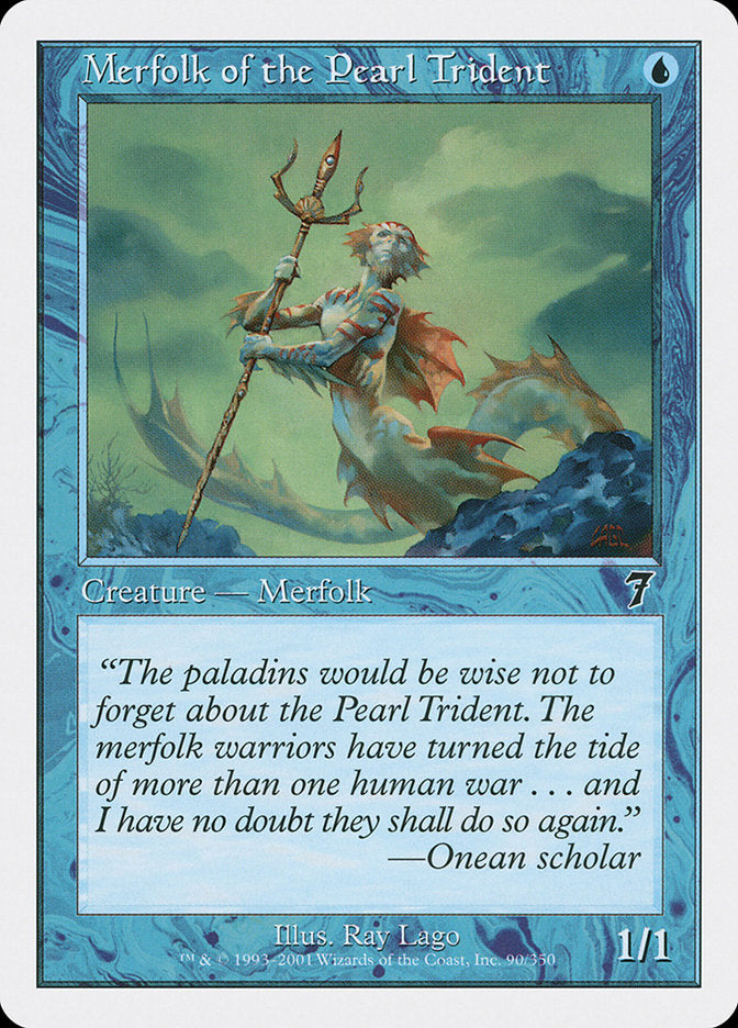 Merfolk of the Pearl Trident [Seventh Edition] | Golgari Games