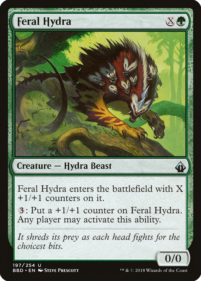 Feral Hydra [Battlebond] | Local Legends