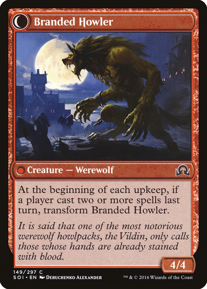 Convicted Killer // Branded Howler [Shadows over Innistrad] | Local Legends
