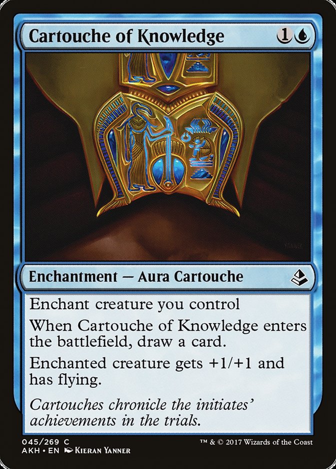 Cartouche of Knowledge [Amonkhet] | Golgari Games