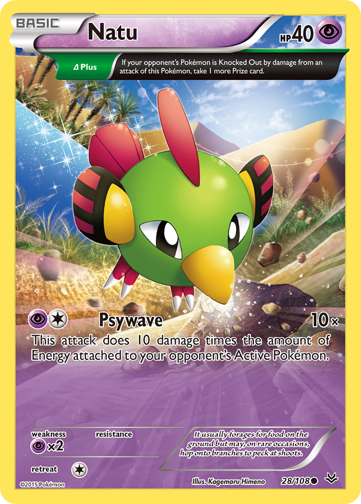 Natu (28/108) [XY: Roaring Skies] | Golgari Games