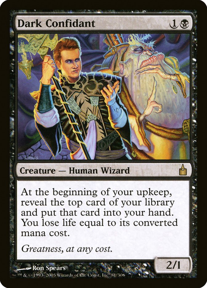 Dark Confidant [Ravnica: City of Guilds] | Local Legends