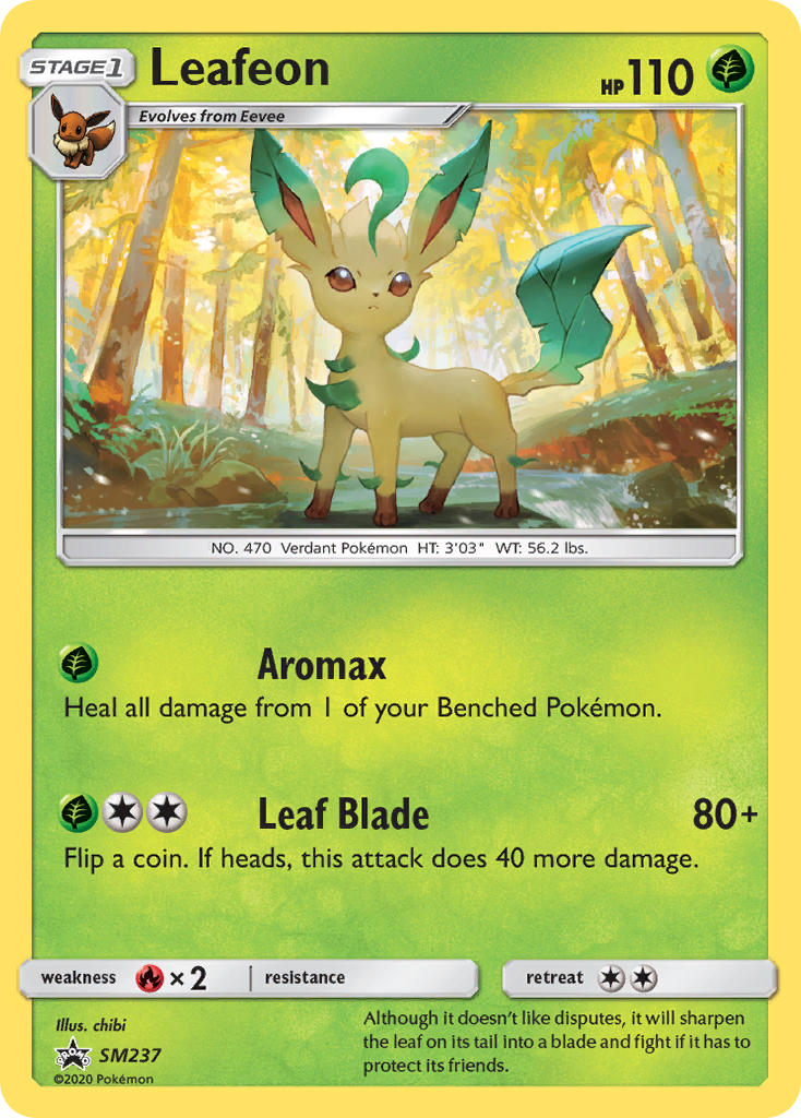 Leafeon (SM237) [Sun & Moon: Black Star Promos] | Golgari Games