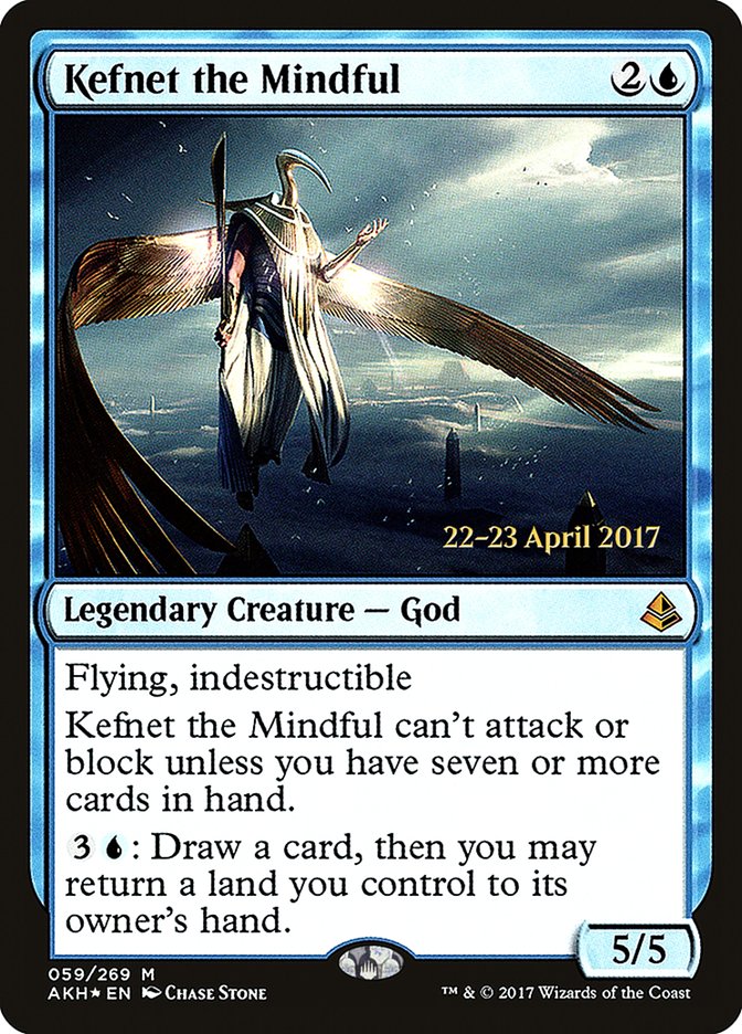 Kefnet the Mindful [Amonkhet Prerelease Promos] | Golgari Games