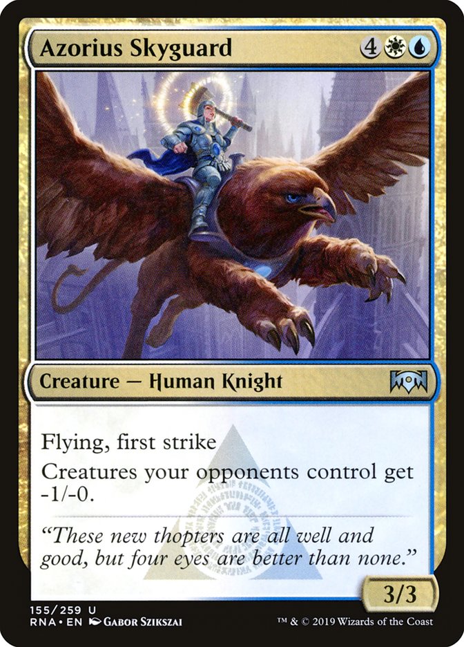 Azorius Skyguard [Ravnica Allegiance] | Golgari Games