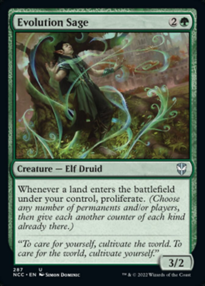 Evolution Sage [Streets of New Capenna Commander] | Local Legends