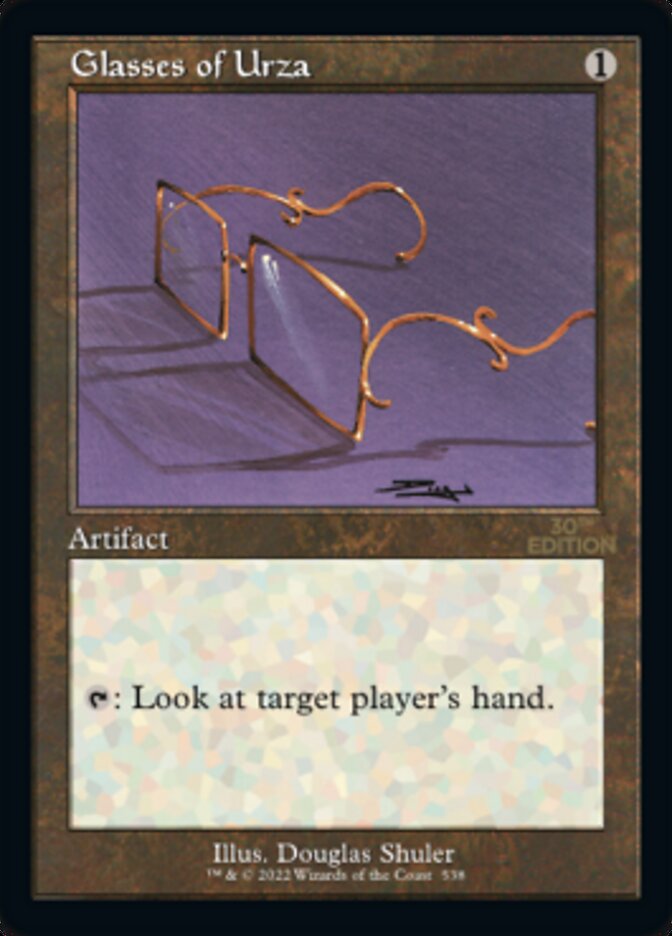 Glasses of Urza (Retro) [30th Anniversary Edition] | Local Legends