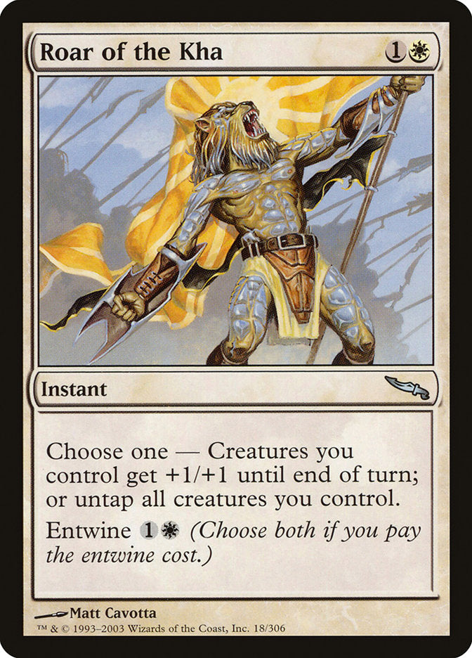 Roar of the Kha [Mirrodin] | Local Legends