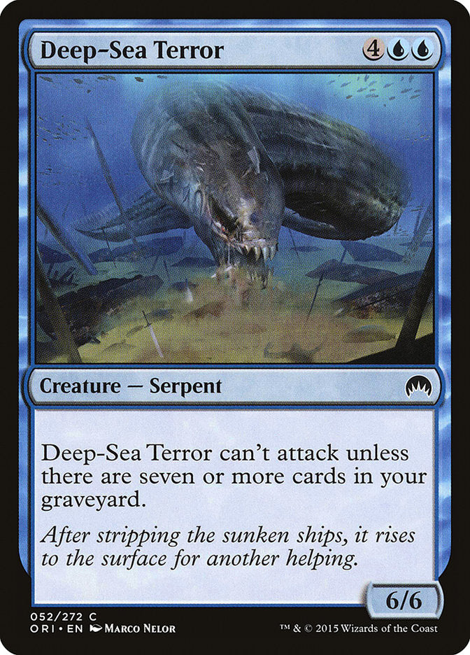 Deep-Sea Terror [Magic Origins] | Golgari Games