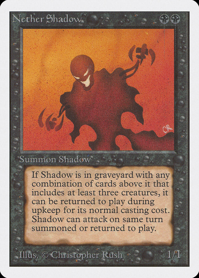 Nether Shadow [Unlimited Edition] | Golgari Games