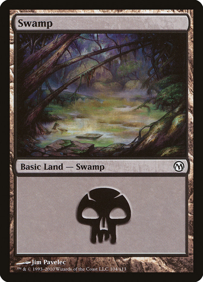 Swamp (104) [Duels of the Planeswalkers] | Golgari Games