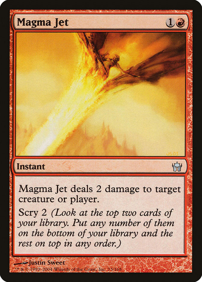 Magma Jet [Fifth Dawn] | Golgari Games