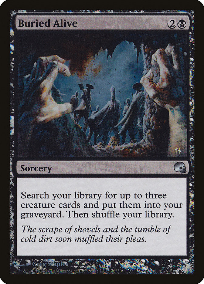 Buried Alive [Premium Deck Series: Graveborn] | Local Legends
