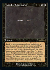 Word of Command (Retro) [30th Anniversary Edition] | Local Legends